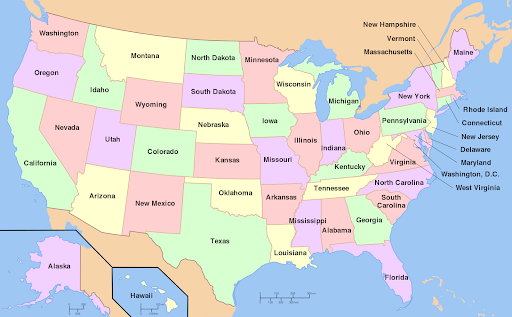 US MAP