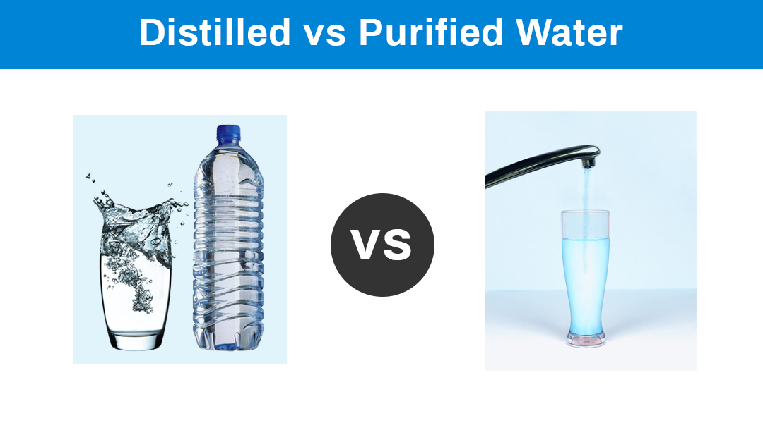 Distilled Water vs Purified Water (What's Difference?)