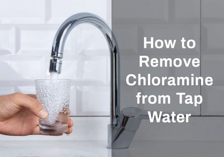 How to Remove Chloramine from Tap Water