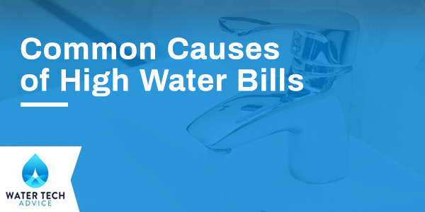 Common Causes of High Water Bills